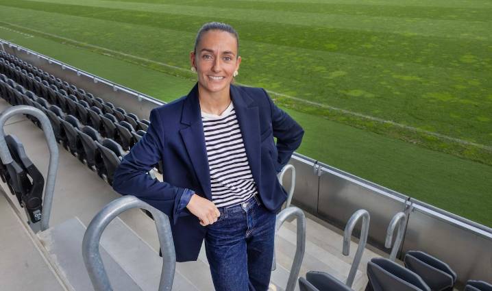 Ainhoa Moraza, jugadora de la Real Sociedad: “La falta de respeto sería que el Barça no compitiera con el nivel que tiene”