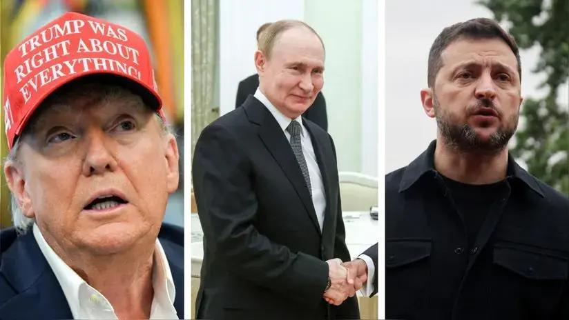 El plan de Trump en Ucrania: Rusia niega conocerlo y emplaza a Kiev, mientras Zelenski urge una "paz digna"