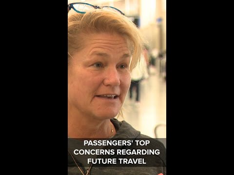 Airline passengers talk top concerns ahead of flight cancellations during government shutdown