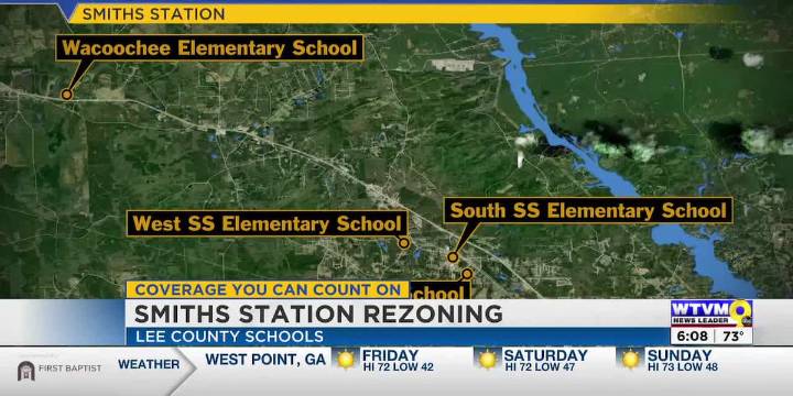 Smiths Station Schools Redistricting