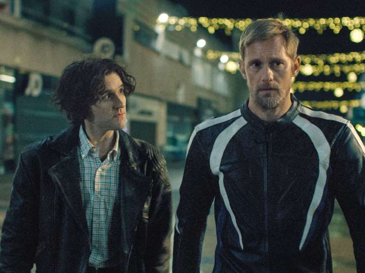 Alexander Skarsgard says new film Pillion is ‘not a conventional gay love story’