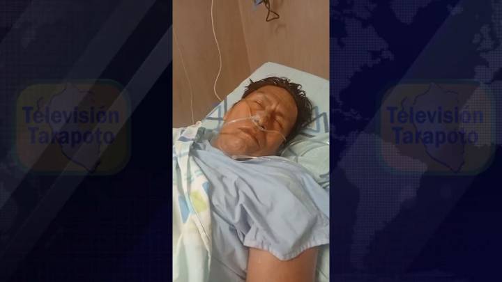 Tarapoto: Familiares de paciente con derrame cerebral solicitan alta voluntaria por deterioro de su salud
