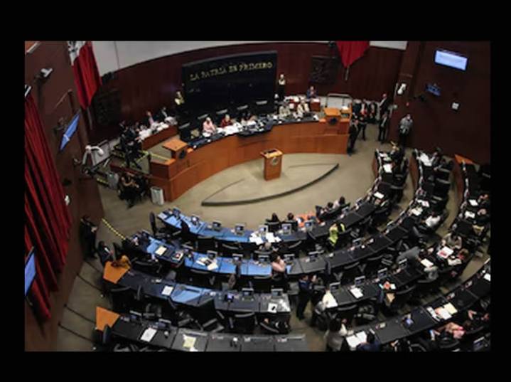 Pleno del Senado aprueba cambios a la reforma contra la extorsión