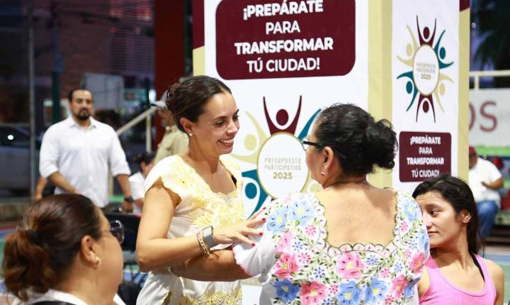Impulsa Ana Paty Peralta la participación ciudadana con el presupuesto participativo