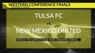 United travels to Tulsa for Western Conference final