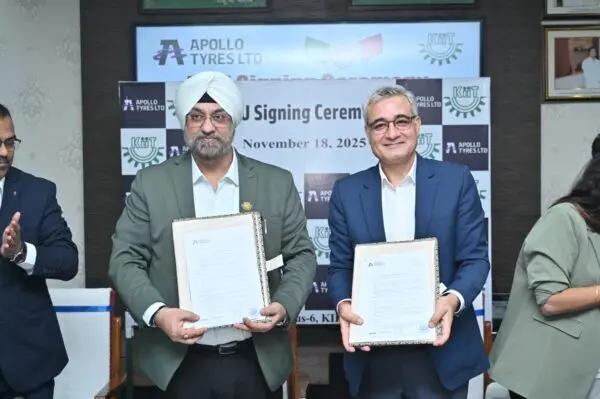 KIIT In Bhubaneswar Signs MoU For Specialised Course In Tyre Technology