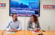 CCOO de Asturias y León llaman a nuevas movilizaciones para pedir la supresión del peaje del Huerna