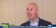 Sen. Ricketts visits hospital, touts rural healthcare improvements