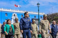 Presidente José Jerí visita colegio Josefina Gutiérrez Fernández en Chocope