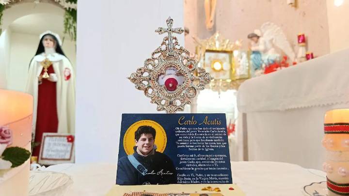 Reliquia de San Carlo Acutis llega al Templo Guadalupano de Hermosillo, el primer santo millennial