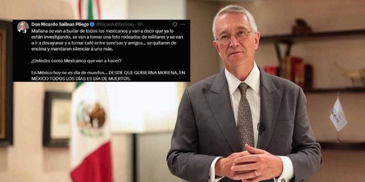 “Pidió ayuda por todos lados y no le dieron nada”, Salinas Pliego arremete contra Ramírez Bedolla tras el asesinato de Manzo