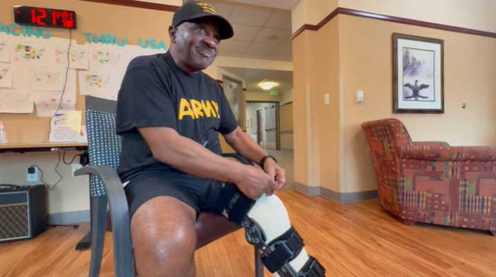 Vietnam veteran, 77, sidelined by rodeo injury. But he'll be back in the saddle soon