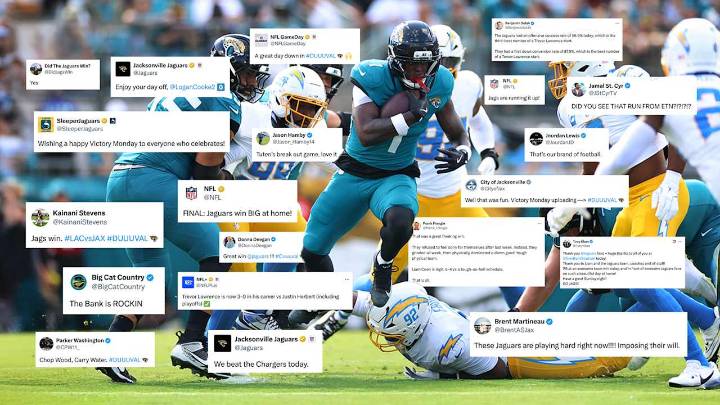 Social Reacts: Jaguars Fans Celebrate Big Victory Over Chargers in Week 11 of the 2025 Season
