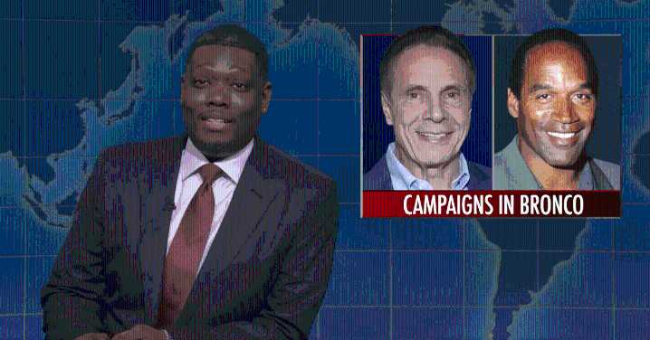'SNL' Weekend Update Roasts Andrew Cuomo's Failed Campaign, 'Suspicious' RFK Jr.