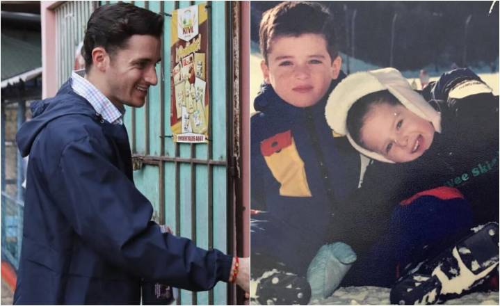 Bernardo, el joven político y hermano de Fátima Bosch que salió en su defensa