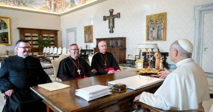 Pope Leo gifts indigenous artefacts to Canadian bishops as sign of dialogue