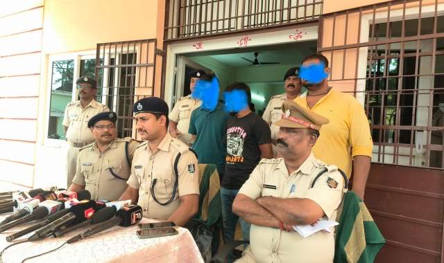 Illegal Gun Trade Busted in Balasore: 4 Firearms Seized, 3 Held
