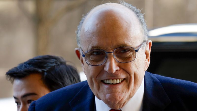 Trump pardons Giuliani and others involved in efforts to overturn 2020 election