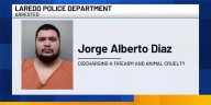 Laredo man charged with shooting dog with stolen firearm