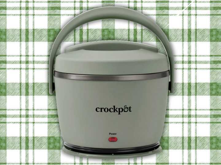 Mini Lunch Crockpot at lowest price! Say goodbye to sad on