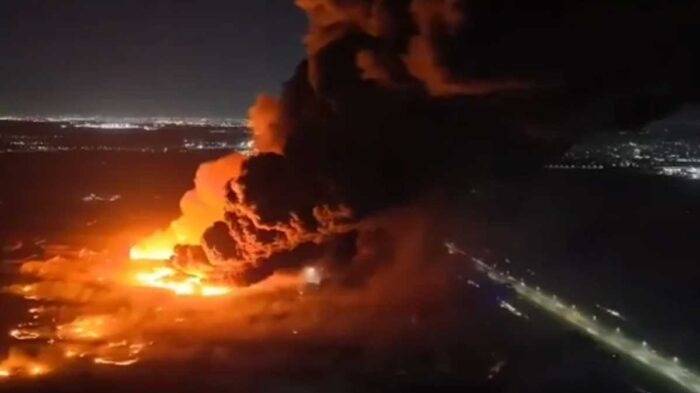 Ordenaron no salir y usar máscaras para protegerse del humo tóxico en Ezeiza