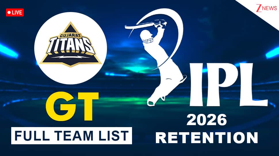 Gujarat Titans Retained And Released Players List Ahead Of IPL 2026 Auction: Gujarat Retain Kagiso Rabada, Release Gerald Coetzee; Check Complete Squad