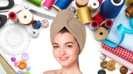 Cómo hacer un gorro de baño para secarte el pelo: con un truco de hilos