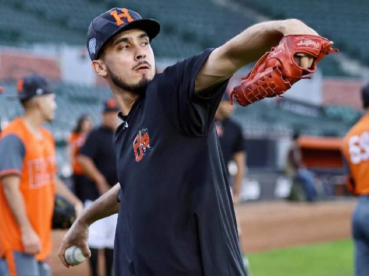 Alan Rangel reporta con Naranjeros tras debutar en Grandes Ligas