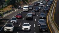 Así amanece el tráfico en la autopista México