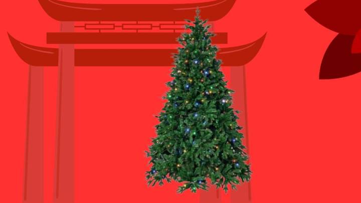 Ni el Grinch se resistiría a los grandes descuentos de los árboles de Navidad modernos y elegantes del 11 del 11 de AliExpress