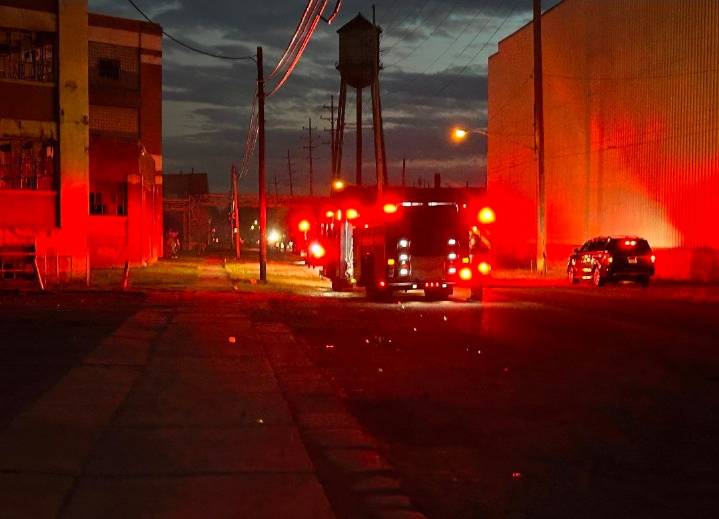 Crews dispatched to fire in former Packard plant, fire is suppressed