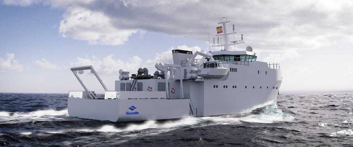 Los buques hidrográficos de Navantia para la Armada superan la Revisión del Diseño Preliminar