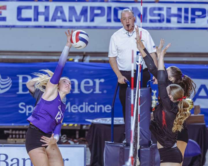 Chaparral blocks Sunrise Mountain's state volleyball title dream