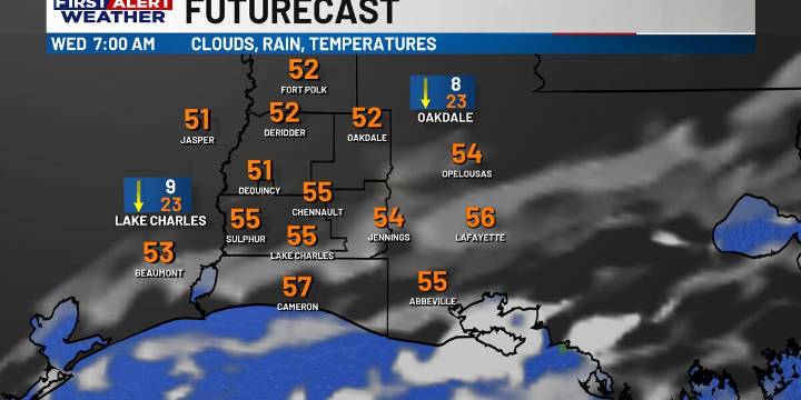 First Alert Forecast: Cooler weather for the next few days