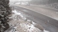 First snow of the season falls in northern Arizona. Take a look