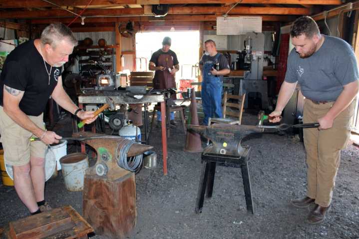 North Texas Blacksmith Association forges creativity in ...
