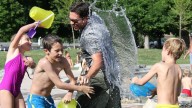 Innovative Mennonite Kids Fill Super Soakers with Hand Sanitizer