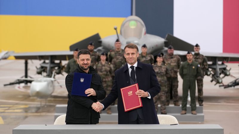 Ukraine to buy ‘up to 100’ French fighter jets, Elysee Palace announces
