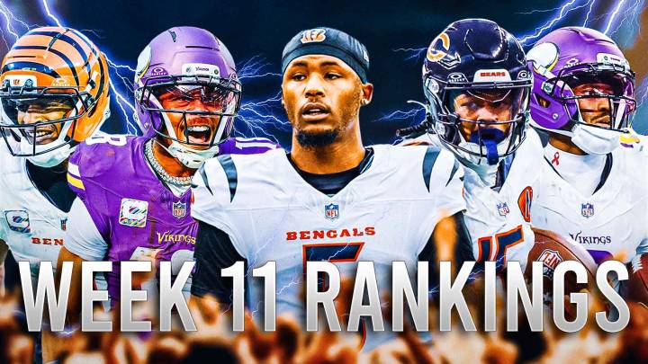 Fantasy Football Wide Receiver Rankings: Week 11