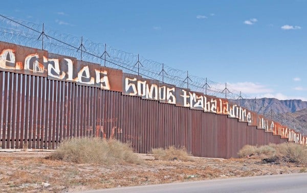 Refuerza EU muro en frontera de Sunland Park