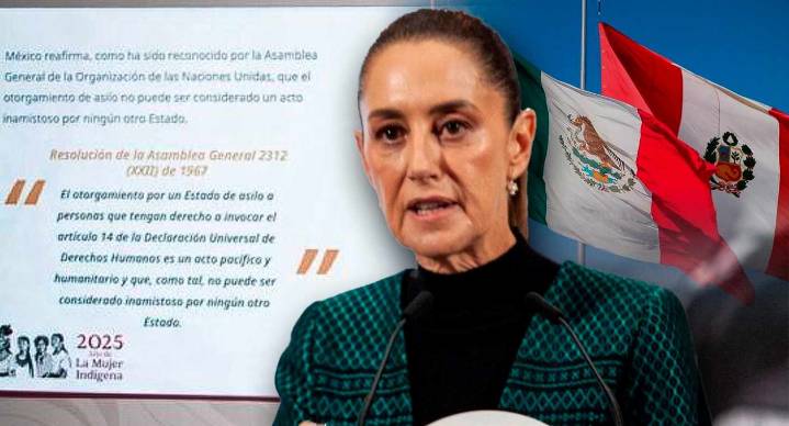 ‘Está fuera de toda proporción’, afirma Sheinbaum sobre ruptura de relaciones diplomáticas de Perú con México