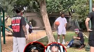 Denzel Curry & Armani White Regulate Man Threatening to Kill Kids at Park