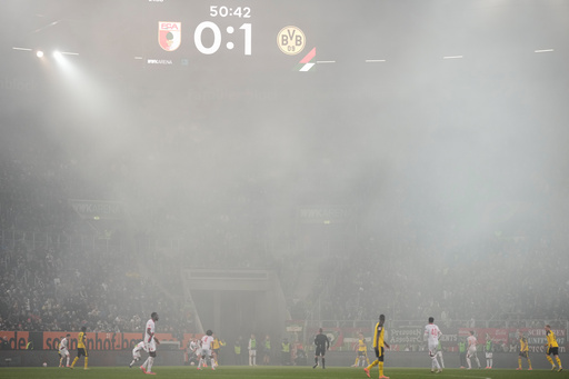 Guirassy anota y lleva al Dortmund al 2do lugar de la Bundesliga tras vencer al Augsburgo