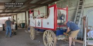 Volunteers restore calliope at Harold Warp Pioneer Village in Minden