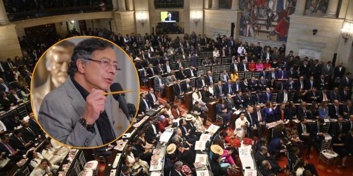 Petro lanzó advertencia al Congreso si hunde la ley de financiamiento y aseguró que salvó al país: “Si lo vuelven a hacer…”