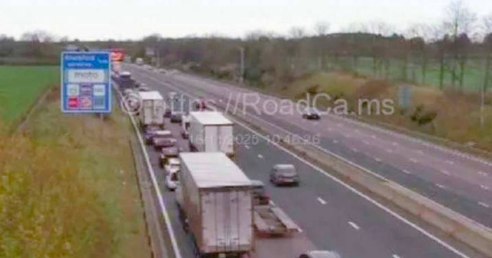 M6 LIVE: 'Serious crash involving pedestrian' sees stretch of motorway closed