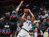 Bane's 37 points help Magic beat Pistons 112-109 to win NBA Cup group