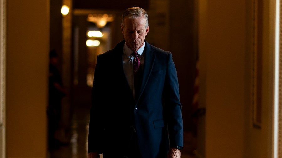 Live updates: Senate has enough Democratic votes to end government shutdown; Trump attends Commanders game