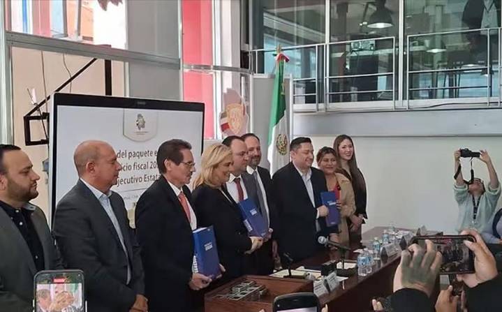 Entregan Paquete Económico 2026 ante Congreso por 117 mmdp