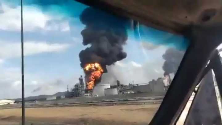 (VIDEO) Explosión sacudió planta de Petrocedeño en el Criogénico José Antonio Anzoátegui